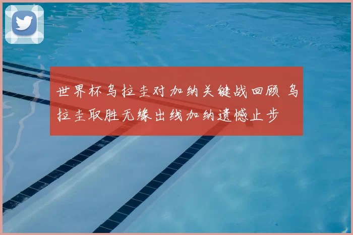 世界杯乌拉圭对加纳关键战回顾 乌拉圭取胜无缘出线加纳遗憾止步