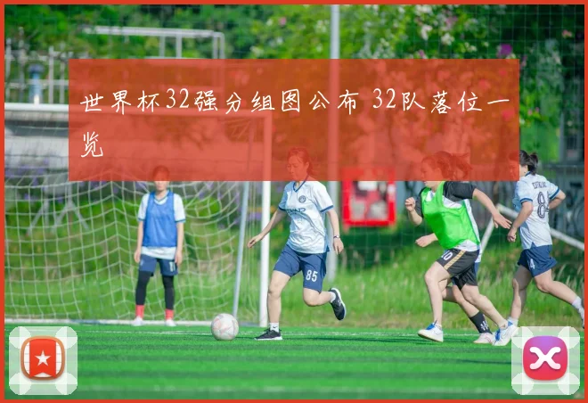 世界杯32强分组图公布 32队落位一览