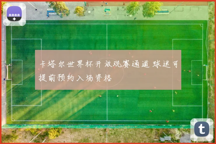 卡塔尔世界杯开放观赛通道 球迷可提前预约入场资格